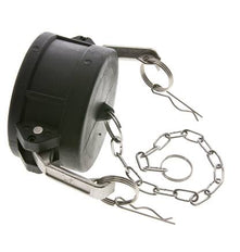 Camlock DN 75 (3'') Polypropylen-Kupplungsendkappe Typ DC MIL-C-27487