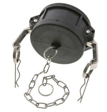 Camlock DN 75 (3'') Polypropylen-Kupplungsendkappe Typ DC MIL-C-27487