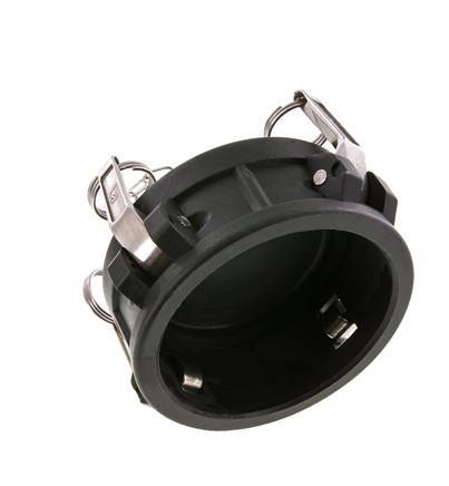 Camlock DN 90 (4'') Polypropylen-Kupplungsendkappe Typ DC MIL-C-27487