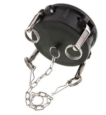 Camlock DN 90 (4'') Polypropylen-Kupplungsendkappe Typ DC MIL-C-27487