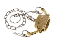 Camlock DN 20 (3/4'') Messing-Kupplungsendkappe Typ DC MIL-C-27487