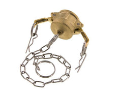 Camlock DN 20 (3/4'') Messing-Kupplungsendkappe Typ DC MIL-C-27487