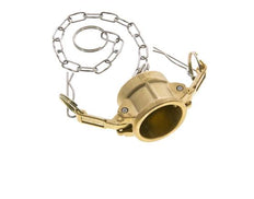 Camlock DN 25 (1'') Messing-Kupplungsendkappe Typ DC MIL-C-27487