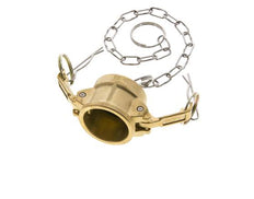 Camlock DN 25 (1'') Messing-Kupplungsendkappe Typ DC MIL-C-27487