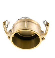 Camlock DN 75 (3'') Messing-Kupplungsendkappe Typ DC MIL-C-27487