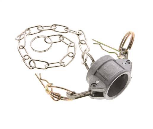 Camlock DN 20 (3/4'') Aluminium Coupling End Cap Type DC MIL-C-27487