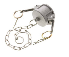 Camlock DN 40 (1 1/2'') Aluminium-Kupplungsendkappe Typ DC MIL-C-27487