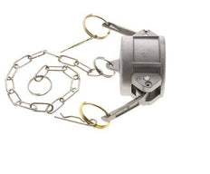 Camlock DN 40 (1 1/2'') Aluminium-Kupplungsendkappe Typ DC MIL-C-27487