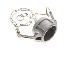 Camlock DN 40 (1 1/2'') Aluminium-Kupplungsendkappe Typ DC MIL-C-27487