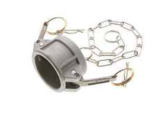 Camlock DN 40 (1 1/2'') Aluminium-Kupplungsendkappe Typ DC MIL-C-27487