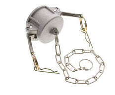 Camlock DN 40 (1 1/2'') Aluminium-Kupplungsendkappe Typ DC MIL-C-27487