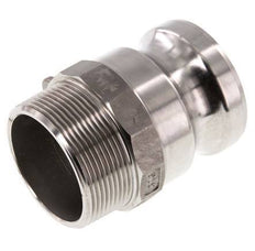 Camlock DN 50 (2'') Stainless Steel Coupling R 2'' Male Thread Type F MIL-C-27487