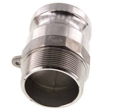 Camlock DN 50 (2'') Edelstahlkupplung R 2'' Außengewinde Typ F MIL-C-27487