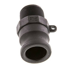Camlock DN 20 (3/4'') Polypropylen-Kupplung R 3/4'' Außengewinde Typ F MIL-C-27487 [2 Stück]