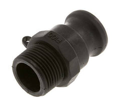 Camlock DN 25 (1'') Polypropylen-Kupplung R 1'' Außengewinde Typ F MIL-C-27487 [2 Stück]