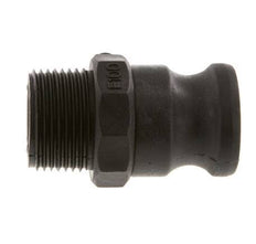 Camlock DN 25 (1'') Polypropylen-Kupplung R 1'' Außengewinde Typ F MIL-C-27487 [2 Stück]