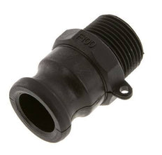 Camlock DN 25 (1'') Polypropylen-Kupplung R 1'' Außengewinde Typ F MIL-C-27487 [2 Stück]