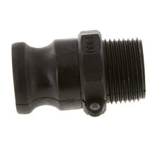 Camlock DN 25 (1'') Polypropylen-Kupplung R 1'' Außengewinde Typ F MIL-C-27487 [2 Stück]