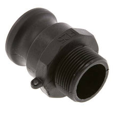 Camlock DN 40 (1 1/2'') Polypropylen-Kupplung R 1 1/4'' Außengewinde Typ F MIL-C-27487 [2 Stück]