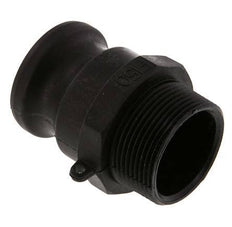 Camlock DN 40 (1 1/2'') Polypropylen-Kupplung R 1 1/2'' Außengewinde Typ F MIL-C-27487 [2 Stück]