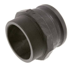Camlock DN 90 (4'') Polypropylene Coupling R 4'' Male Thread Type F MIL-C-27487