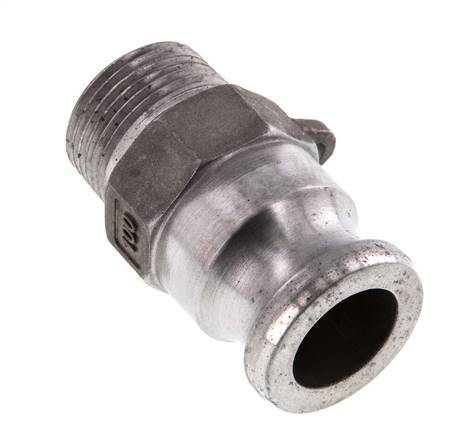 Camlock DN 25 (1'') Aluminium-Kupplung R 1'' Außengewinde Typ F MIL-C-27487