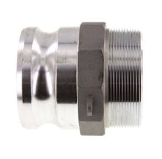 Camlock DN 75 (3'') Aluminium-Kupplung R 3'' Außengewinde Typ F MIL-C-27487