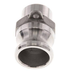 Camlock DN 20 (3/4'') Edelstahlkupplung mit Schweißende (26,9 mm) Typ F (AS) MIL-C-27487