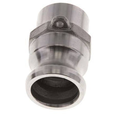 Camlock DN 25 (1'') Edelstahlkupplung mit Schweißende (33,7 mm) Typ F (AS) MIL-C-27487