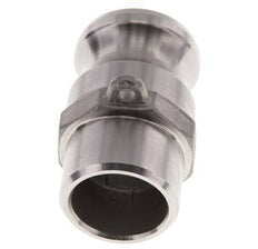 Camlock DN 25 (1'') Edelstahlkupplung mit Schweißende (33,7 mm) Typ F (AS) MIL-C-27487