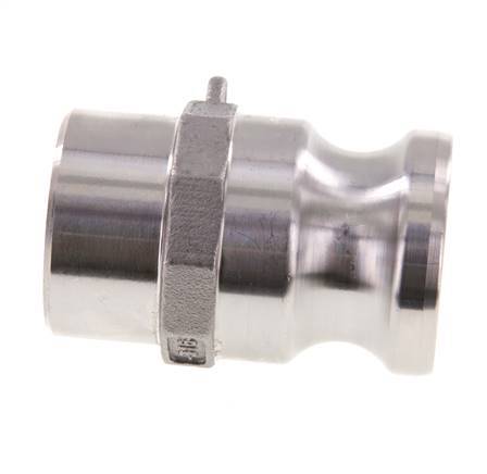 Camlock DN 32 (1 1/4'') Stainless Steel Coupling Weld End (42.4 mm) Type F (AS) MIL-C-27487