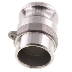 Camlock DN 40 (1 1/2'') Edelstahlkupplung mit Schweißende (48,3 mm) Typ F (AS) MIL-C-27487