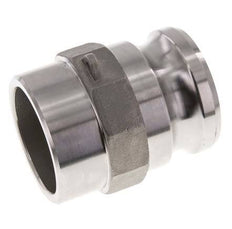 Camlock DN 60 (2 1/2'') Edelstahlkupplung mit Schweißende (76,1 mm) Typ F (AS) MIL-C-27487