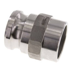 Camlock DN 60 (2 1/2'') Edelstahlkupplung mit Schweißende (76,1 mm) Typ F (AS) MIL-C-27487