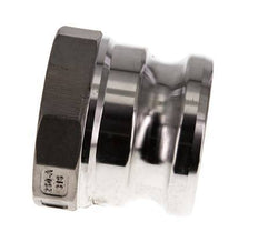 Camlock DN 60 (2 1/2'') Edelstahlkupplung Rp 2 1/2'' Innengewinde Typ A MIL-C-27487