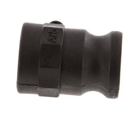 Camlock DN 20 (3/4'') Polypropylen-Kupplung Rp 3/4'' Innengewinde Typ A MIL-C-27487 [2 Stück]