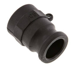 Camlock DN 20 (3/4'') Polypropylen-Kupplung Rp 3/4'' Innengewinde Typ A MIL-C-27487 [2 Stück]