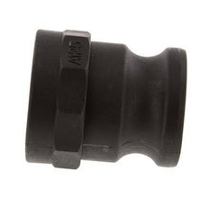 Camlock DN 40 (1 1/2'') Polypropylen-Kupplung Rp 1 1/4'' Innengewinde Typ A MIL-C-27487 [2 Stück]