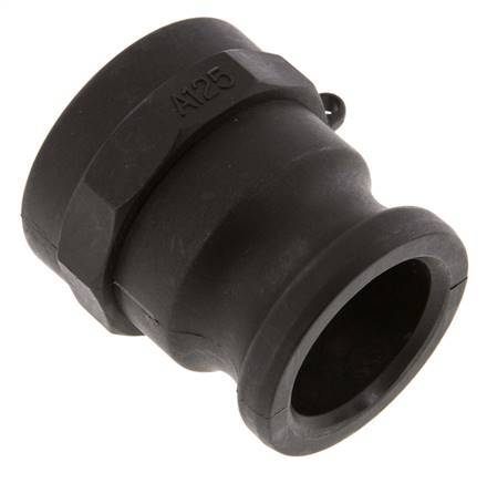 Camlock DN 40 (1 1/2'') Polypropylen-Kupplung Rp 1 1/4'' Innengewinde Typ A MIL-C-27487 [2 Stück]