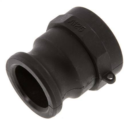 Camlock DN 40 (1 1/2'') Polypropylen-Kupplung Rp 1 1/4'' Innengewinde Typ A MIL-C-27487 [2 Stück]
