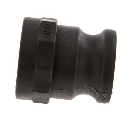 Camlock DN 40 (1 1/2'') Polypropylen-Kupplung Rp 1 1/2'' Innengewinde Typ A MIL-C-27487 [2 Stück]