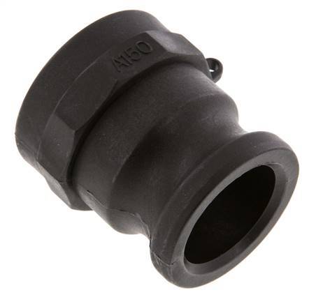 Camlock DN 40 (1 1/2'') Polypropylen-Kupplung Rp 1 1/2'' Innengewinde Typ A MIL-C-27487 [2 Stück]