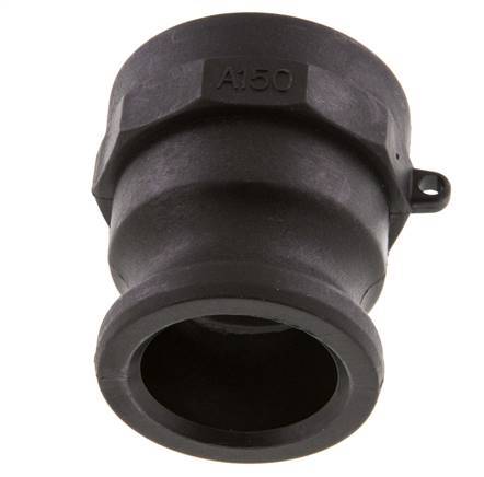 Camlock DN 40 (1 1/2'') Polypropylen-Kupplung Rp 1 1/2'' Innengewinde Typ A MIL-C-27487 [2 Stück]