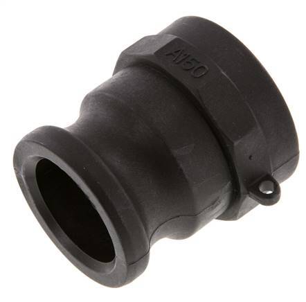 Camlock DN 40 (1 1/2'') Polypropylen-Kupplung Rp 1 1/2'' Innengewinde Typ A MIL-C-27487 [2 Stück]
