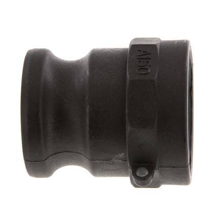 Camlock DN 40 (1 1/2'') Polypropylen-Kupplung Rp 1 1/2'' Innengewinde Typ A MIL-C-27487 [2 Stück]