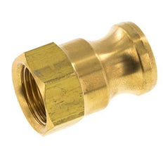 Camlock DN 15 (1/2'') Brass Coupling Rp 1/2'' Female Thread Type A MIL-C-27487
