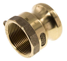 Camlock DN 40 (1 1/2'') Messing-Kupplung Rp 1 1/2'' Innengewinde Typ A MIL-C-27487