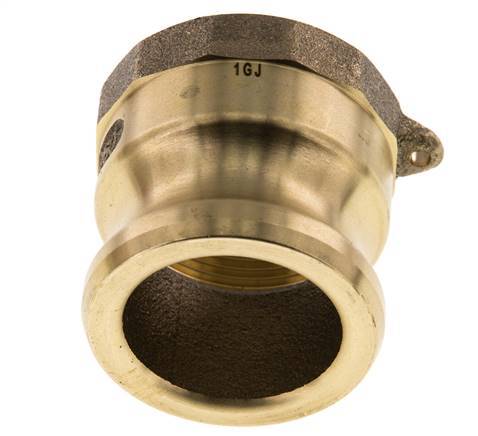 Camlock DN 40 (1 1/2'') Messing-Kupplung Rp 1 1/2'' Innengewinde Typ A MIL-C-27487