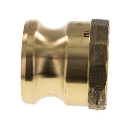 Camlock DN 40 (1 1/2'') Messing-Kupplung Rp 1 1/2'' Innengewinde Typ A MIL-C-27487