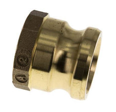 Camlock DN 50 (2'') Brass Coupling Rp 2'' Female Thread Type A MIL-C-27487